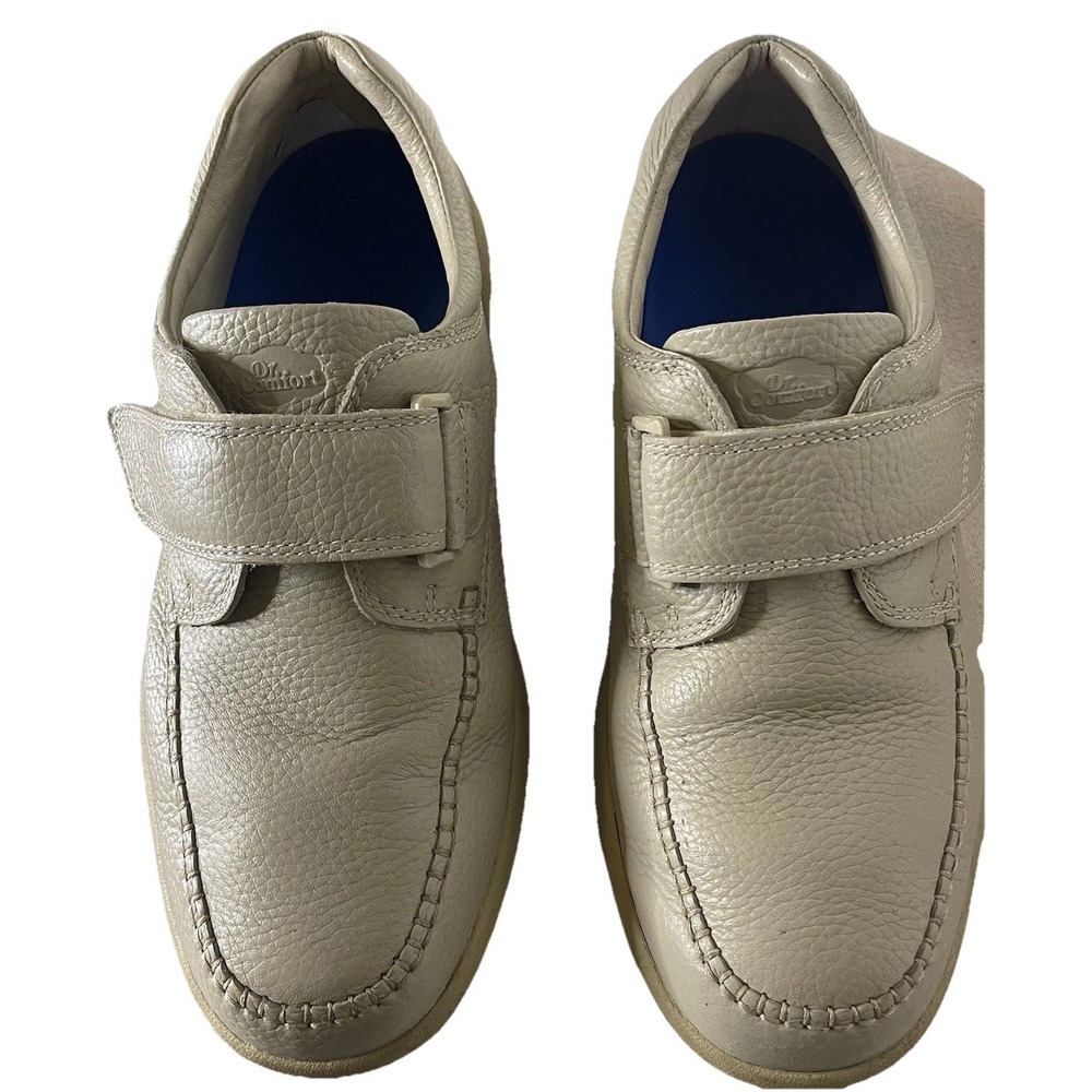Dr Comfort 9030 Diabetic Orthopedic Shoes 11.5W Off White Leather Men